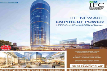 Introducing 50:50 payment plan at M3M Financial Center in Sector 66, Gurgaon